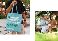 Smek foto en totebag